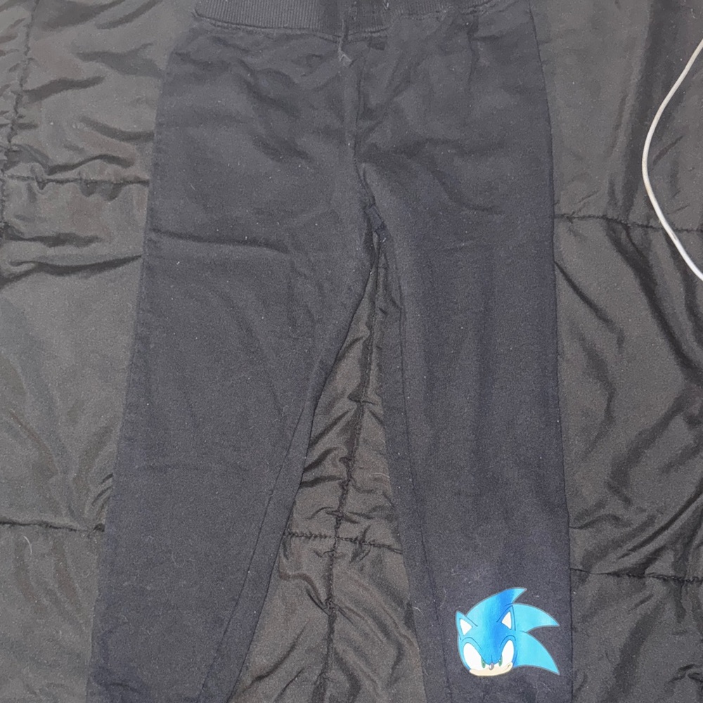 Black joggers boy